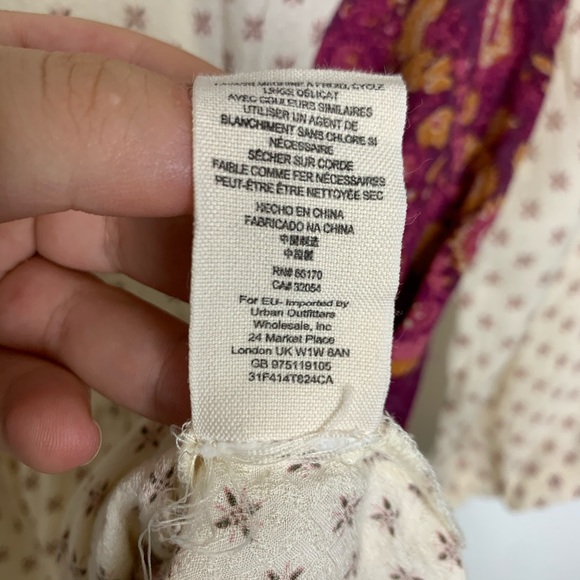 Free People printed peasant top - Picture 7 of 10